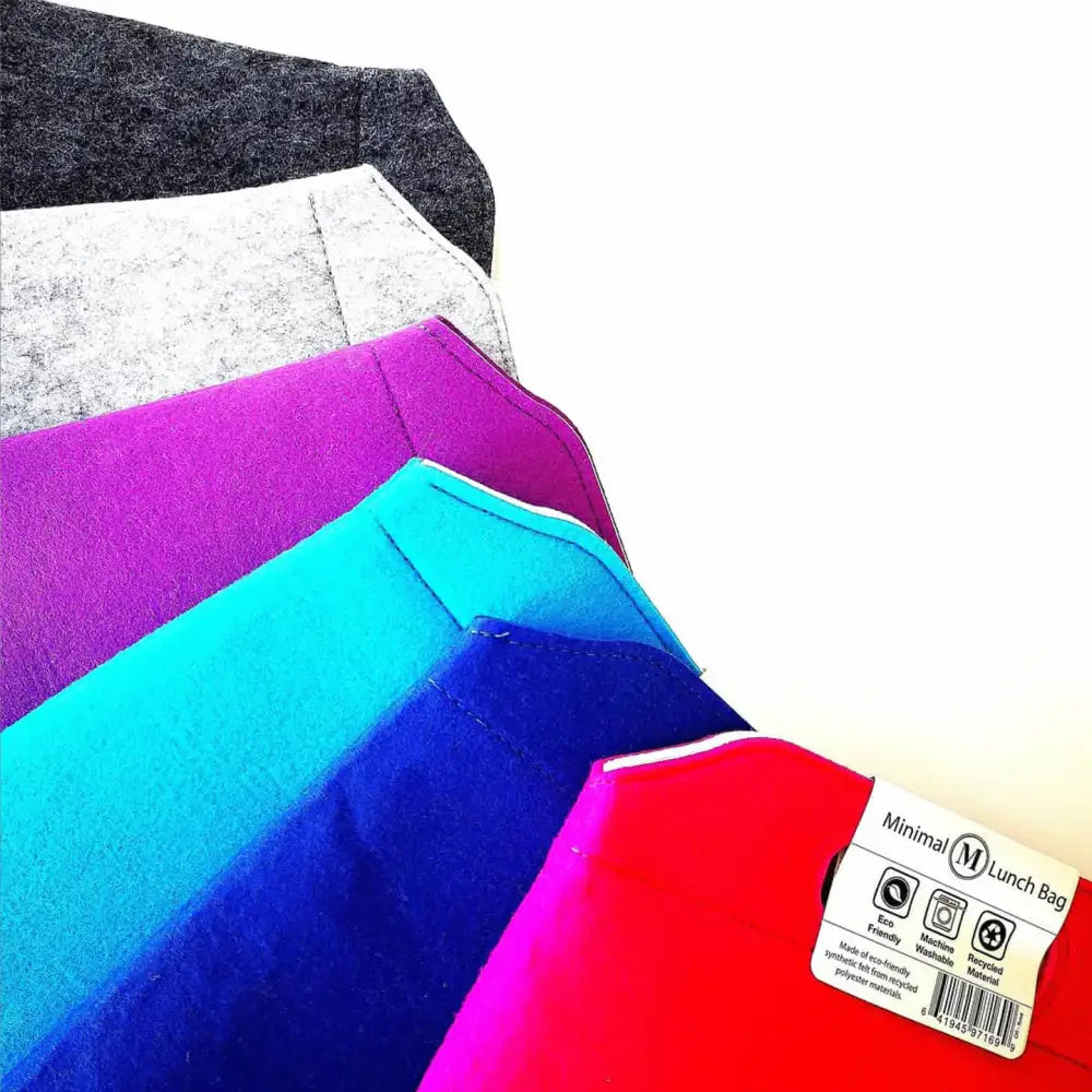 Minimal Lunch Bag Blue - PABOOM