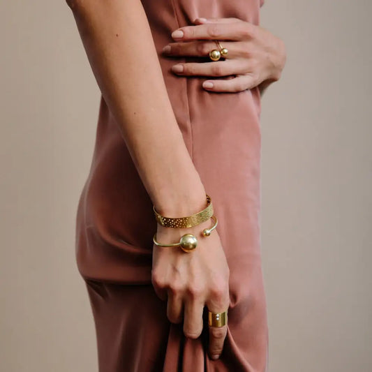 Strength Adjustable Bangle Brass - PABOOM