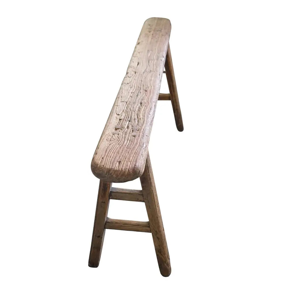 NACH - Antique Skinny Wooden Bench Size 45-55