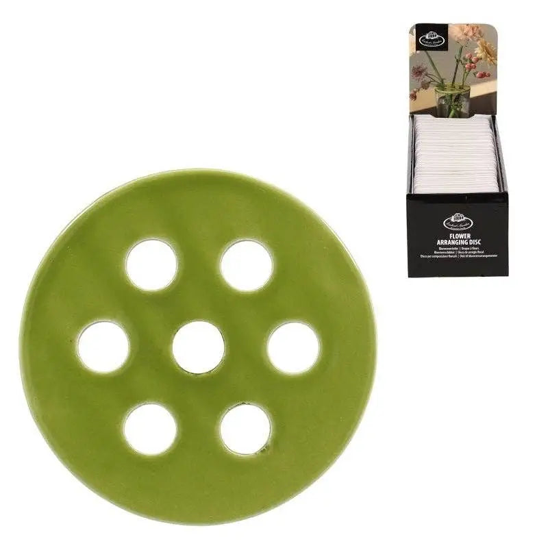 NACH - Flower Arranging Disc Green S