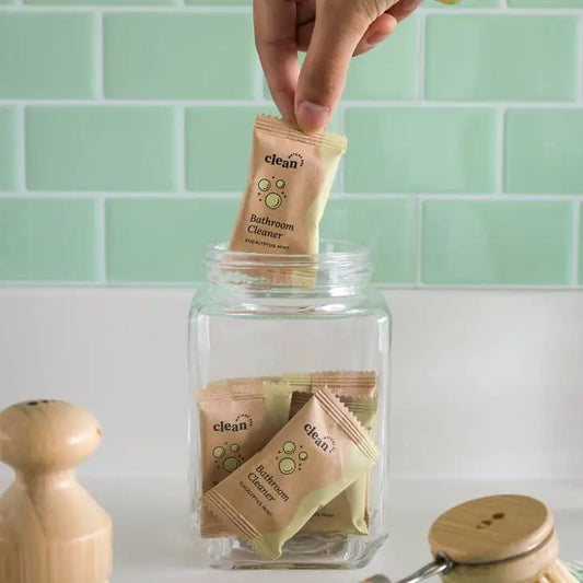 Eucalyptus Mint Concentrated Bathroom Cleaner Refill Tablet - PABOOM