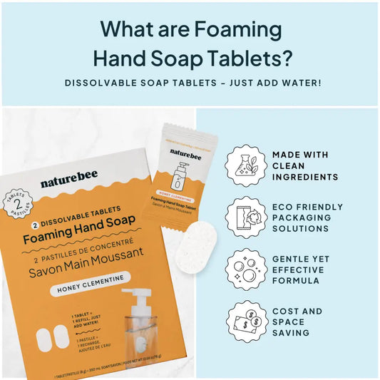 Honey Clementine Foaming Hand Soap Refills - 2 Pack - PABOOM
