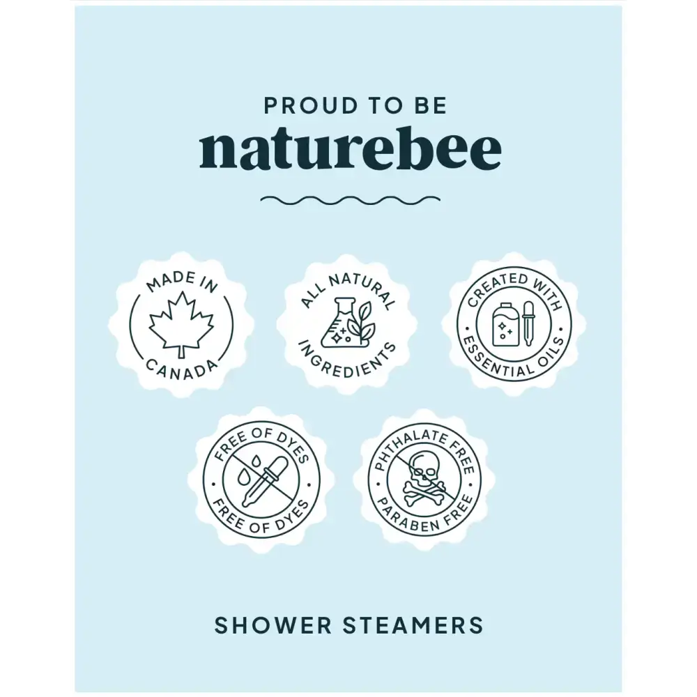NATURE BEE - Fresh Lavender Shower Steamers | Nature Bee