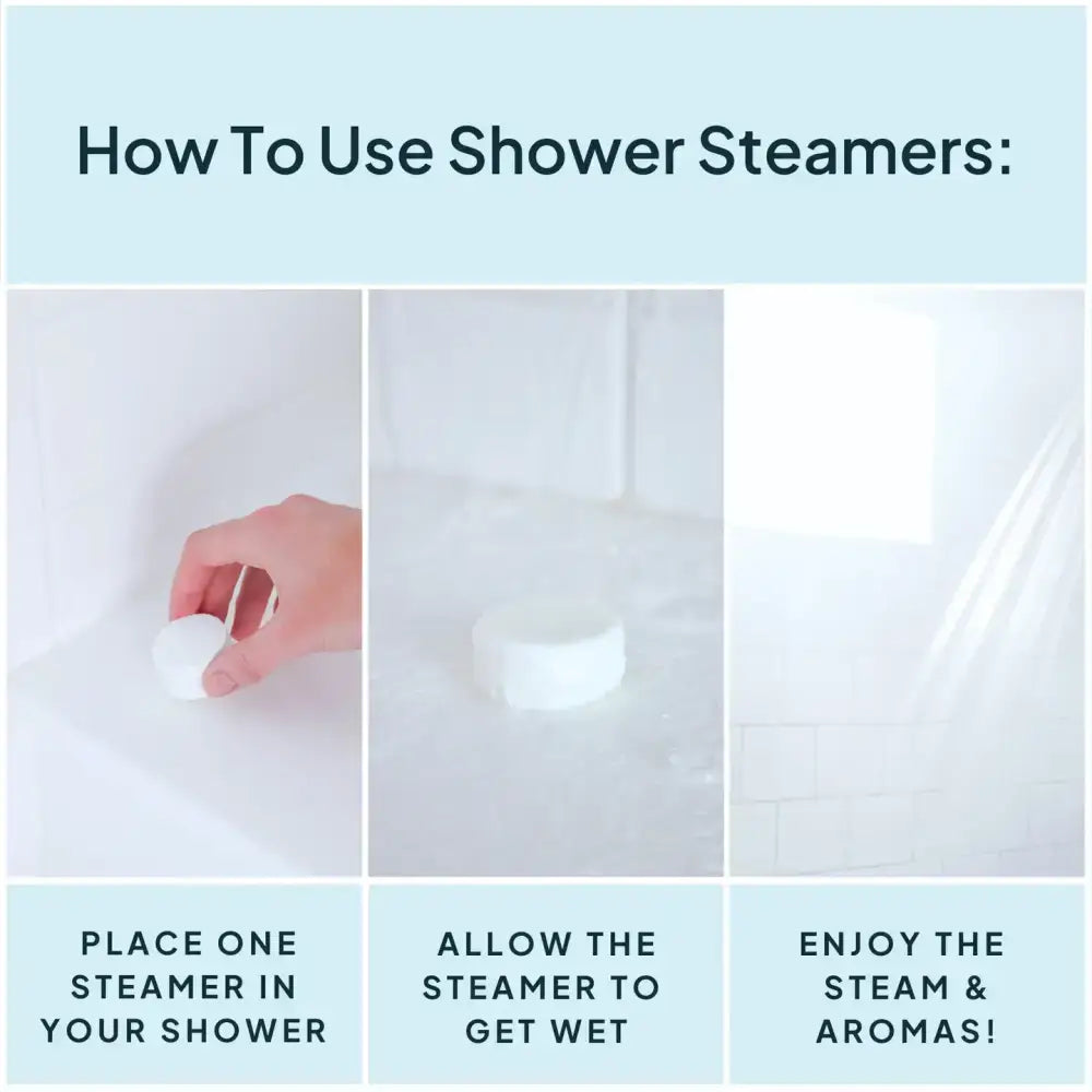 Refreshing Mint Shower Steamers - PABOOM