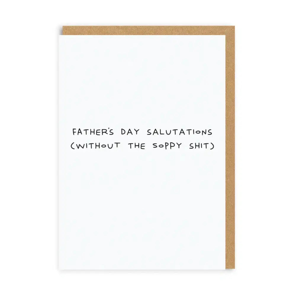 Father's Day Salutations Card - PABOOM