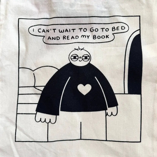 Orange Juice For Dinner - I Can’t Wait To Go Bed And Read My Book Tote Bag