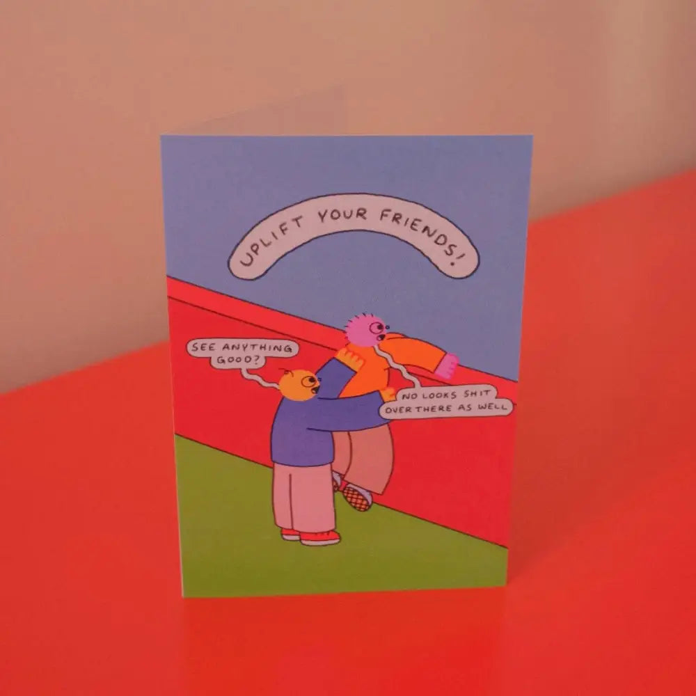 Orange Juice For Dinner - Uplift Your Friends Card