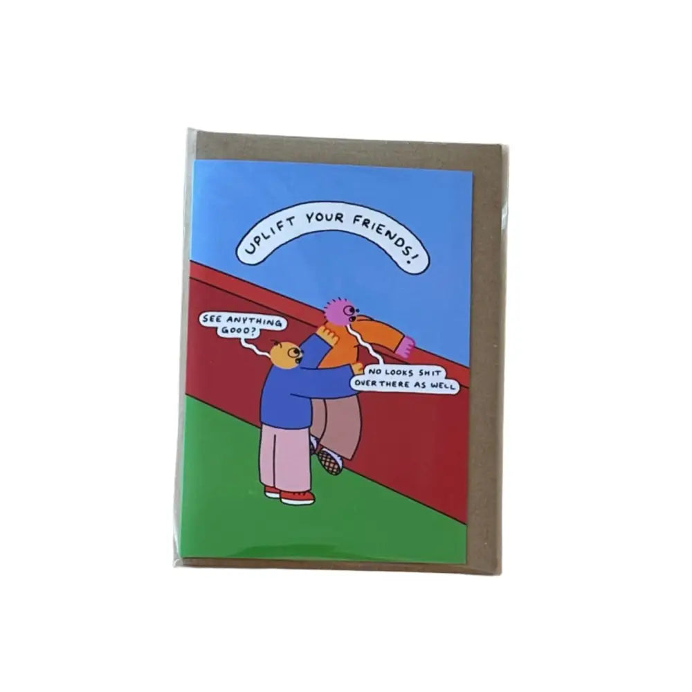 Orange Juice For Dinner - Uplift Your Friends Card