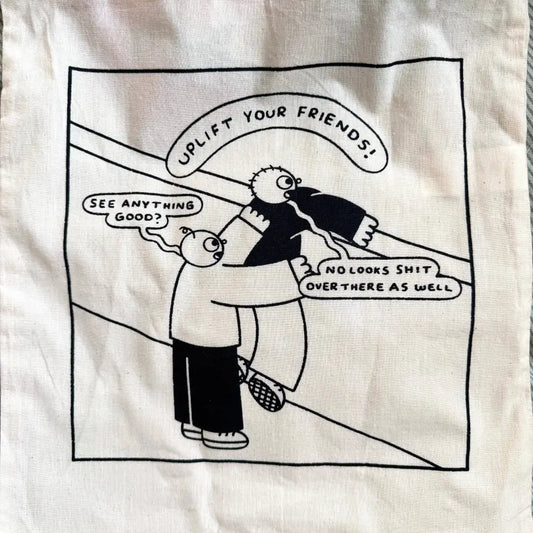 Orange Juice For Dinner - Uplift Your Friends Tote Bag