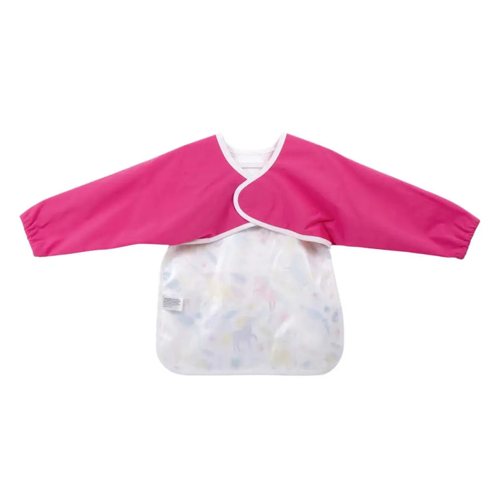 Pink Unicorn Sleeved Bib - PABOOM