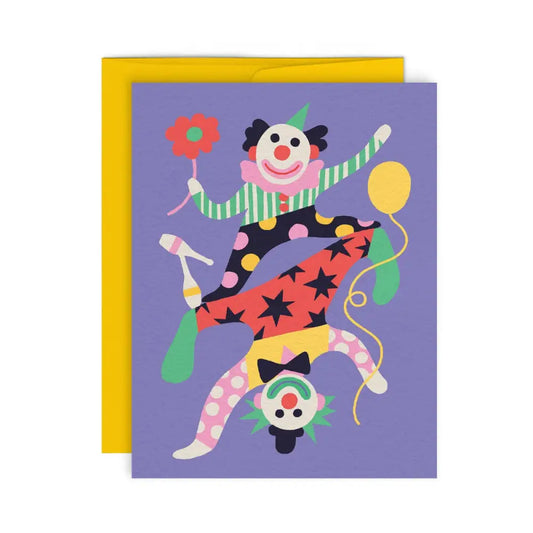 Paperole - CLOWNS – Greeting Card