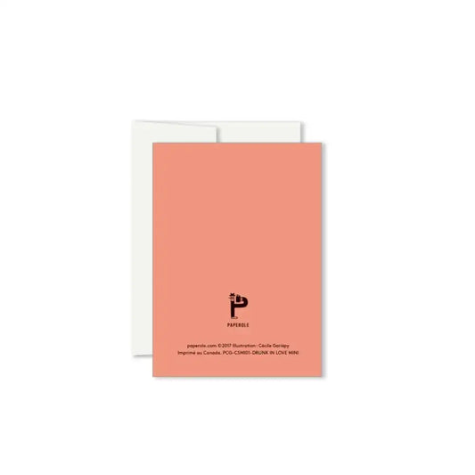 Drunk in Love Mini Card - PABOOM