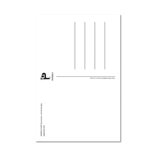 Paperole - GRIZZLY — Postcard