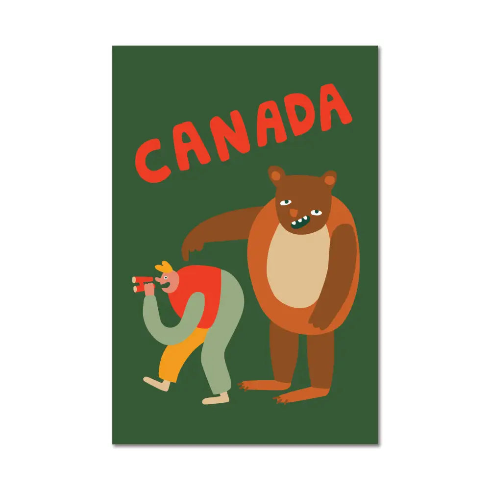 Paperole - GRIZZLY — Postcard