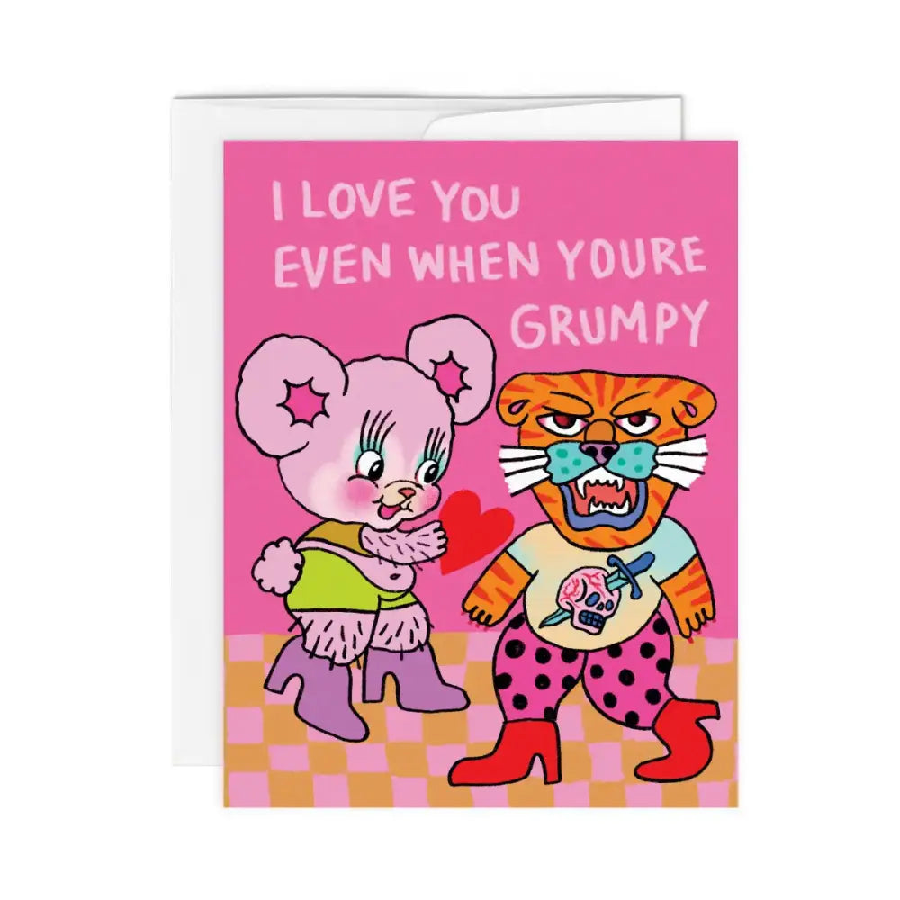 Grumpy Love Card - PABOOM