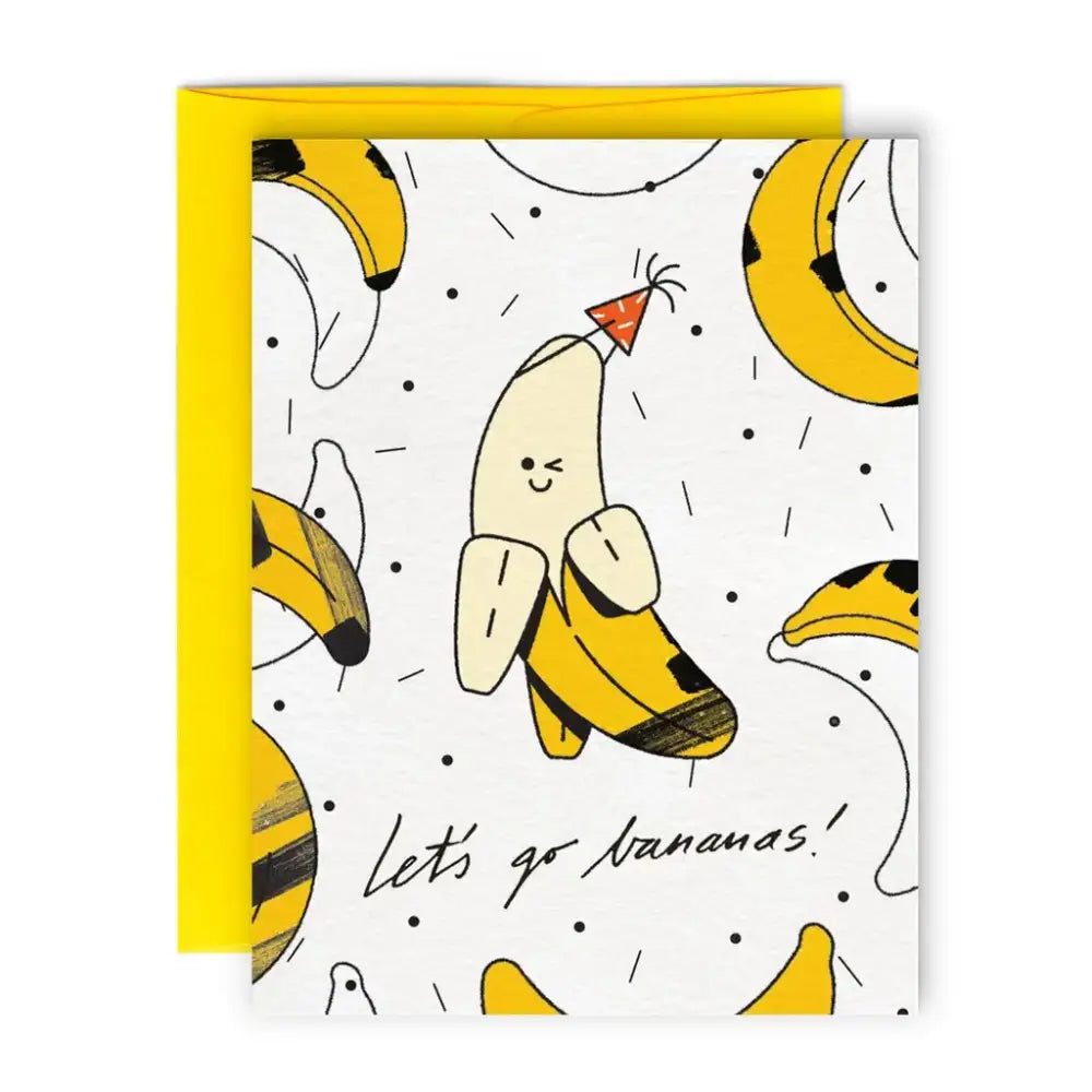 Let's Go Bananas Card - PABOOM