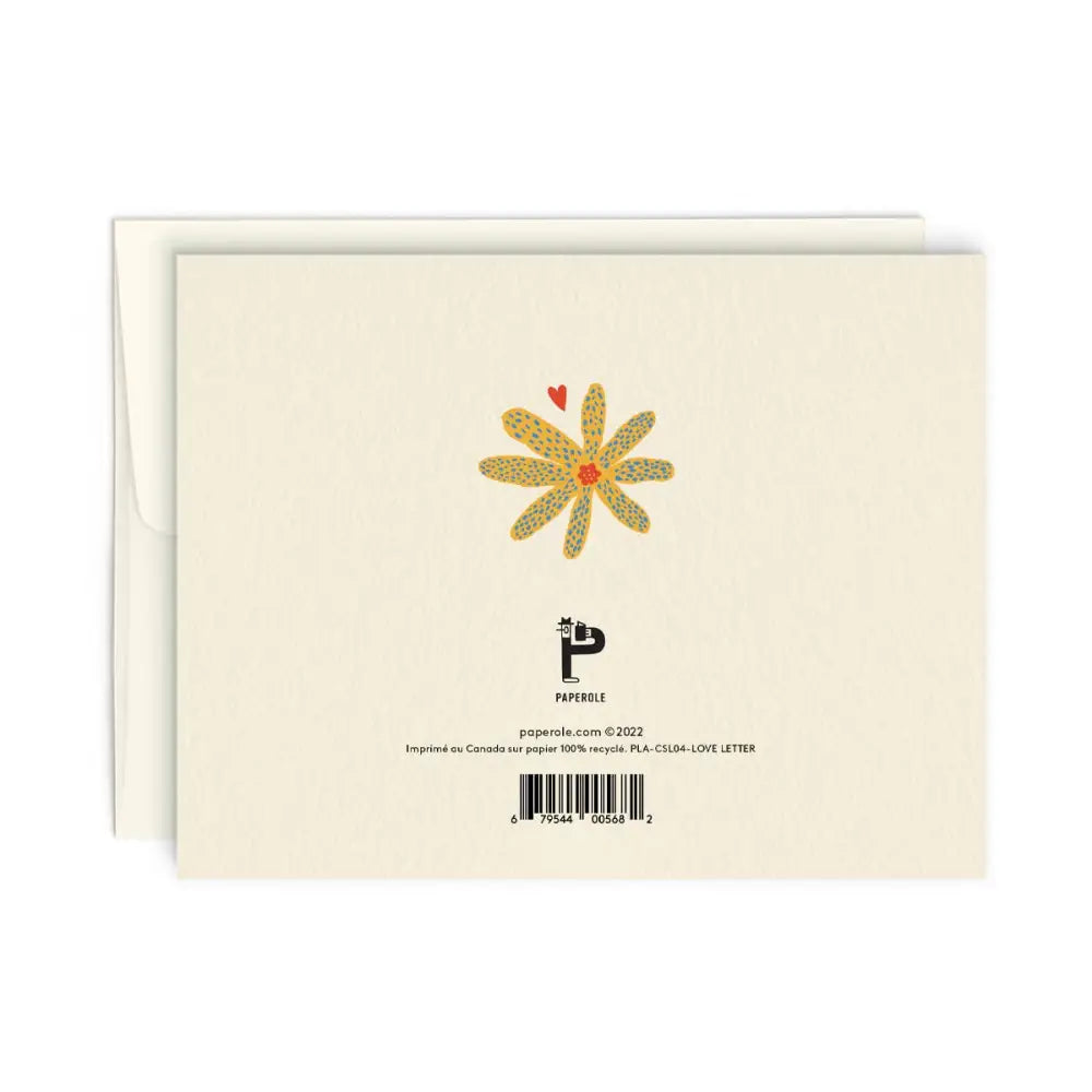 Paperole - LOVE LETTER — Greeting Card