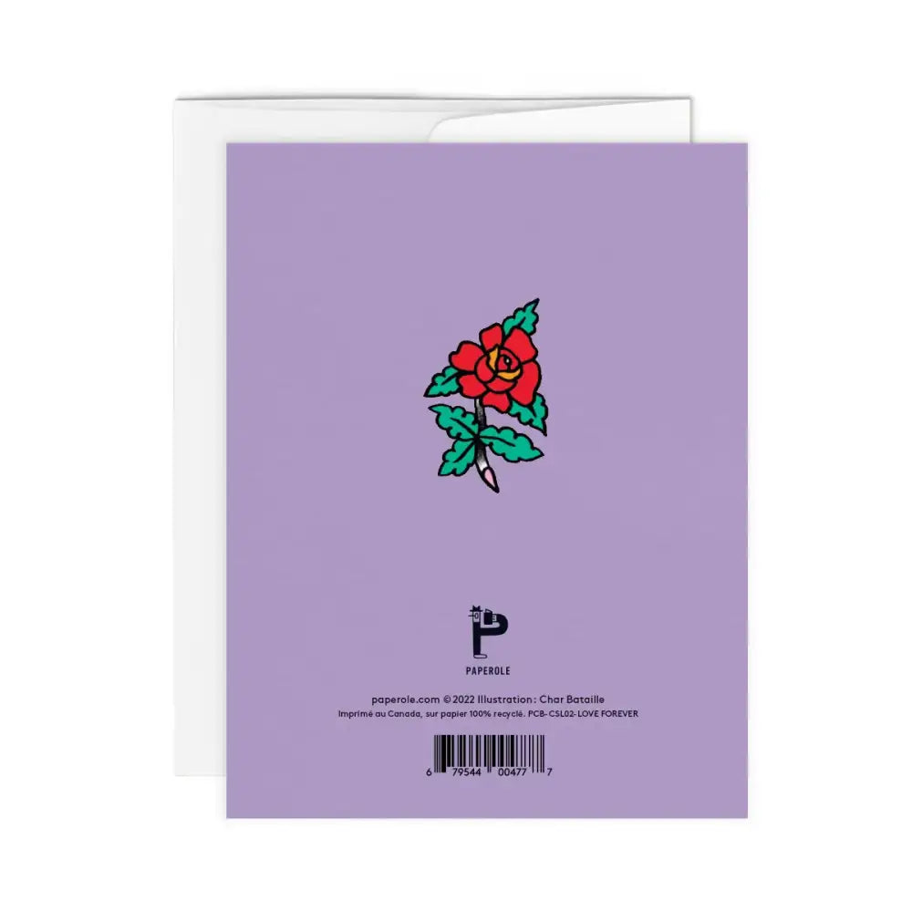 Love You Forever Card - PABOOM