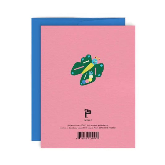 Paperole - LOVE YOU MOM – Greeting Card