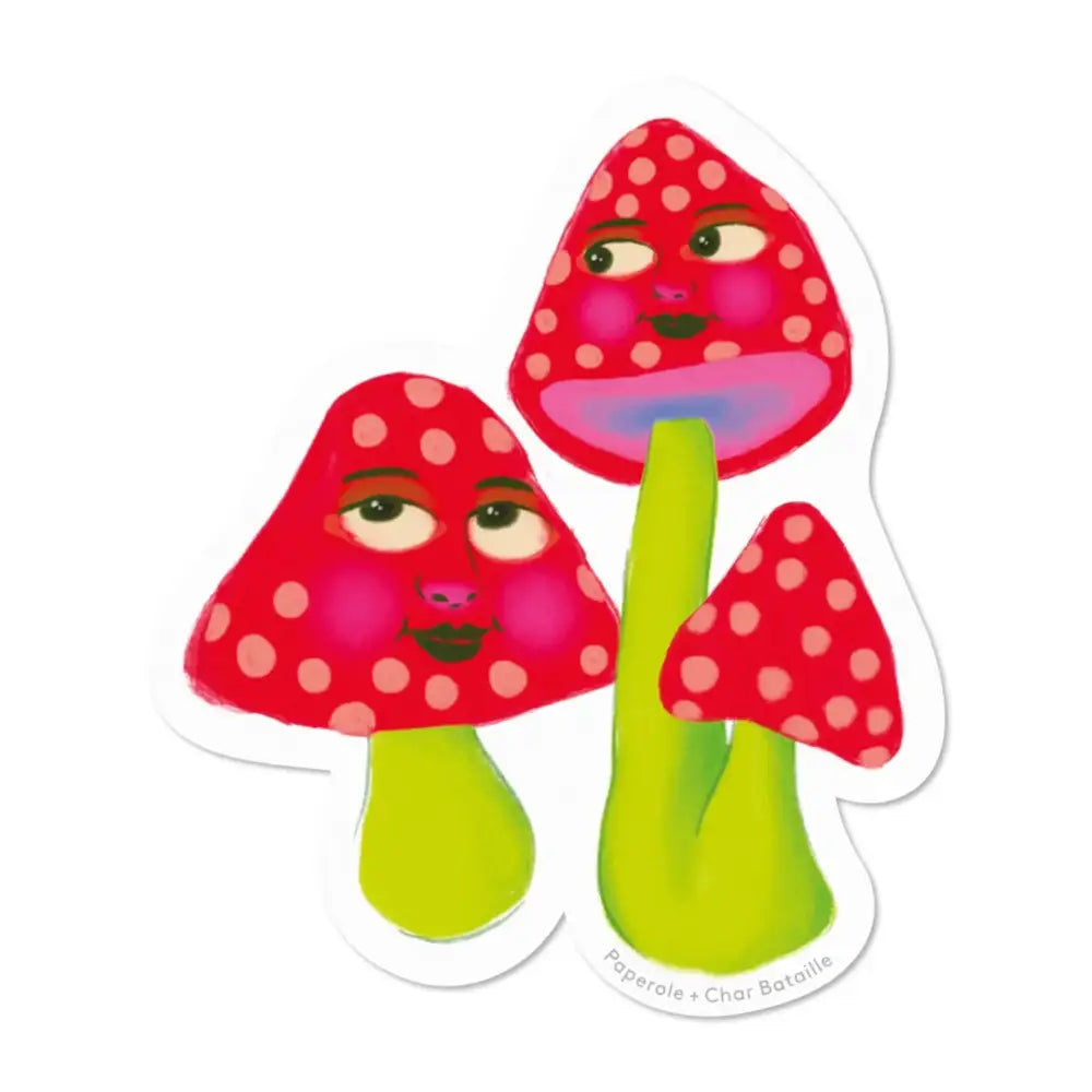 Mushroom Sticker - PABOOM