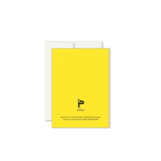 Renard Mini Card - PABOOM