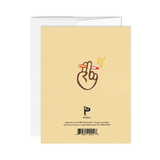 Paperole - SANTÉ! — Greeting card