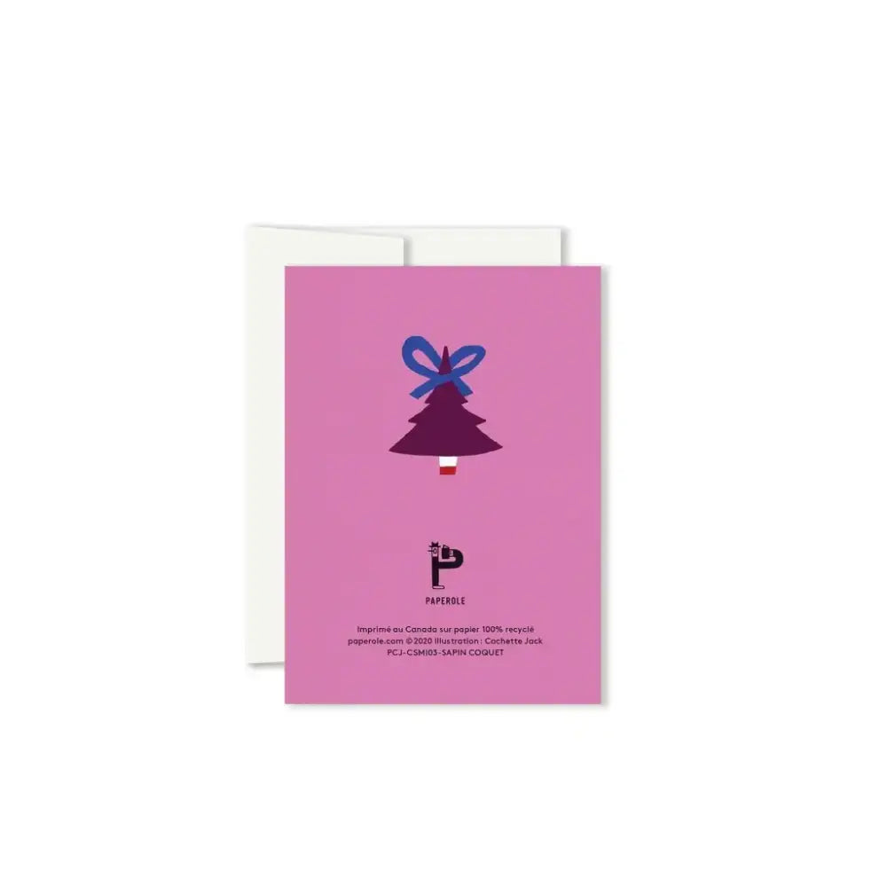 Sapin Coquet Mini Card - PABOOM