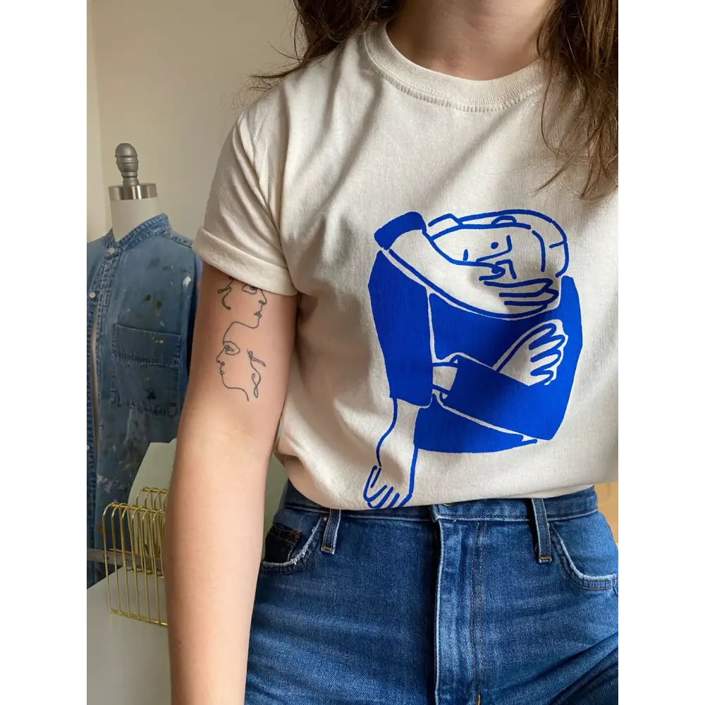 Blue Lady T-Shirt - PABOOM