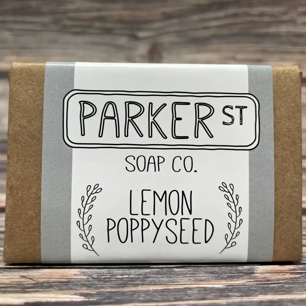 Parker Street Soap Lemon Poppyseed - PABOOM