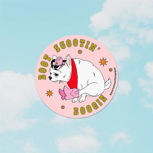 Party Mountain Paper co. - Boot Scootin’ Boogie Sticker