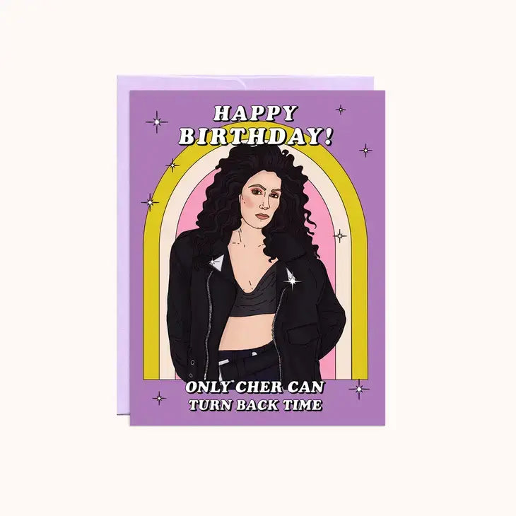 Cher Turn Back Time Card - PABOOM