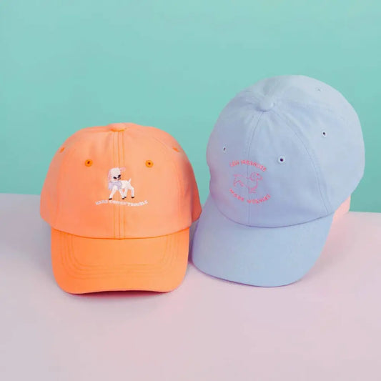 Here Comes Trouble Kids Baseball Hat - PABOOM