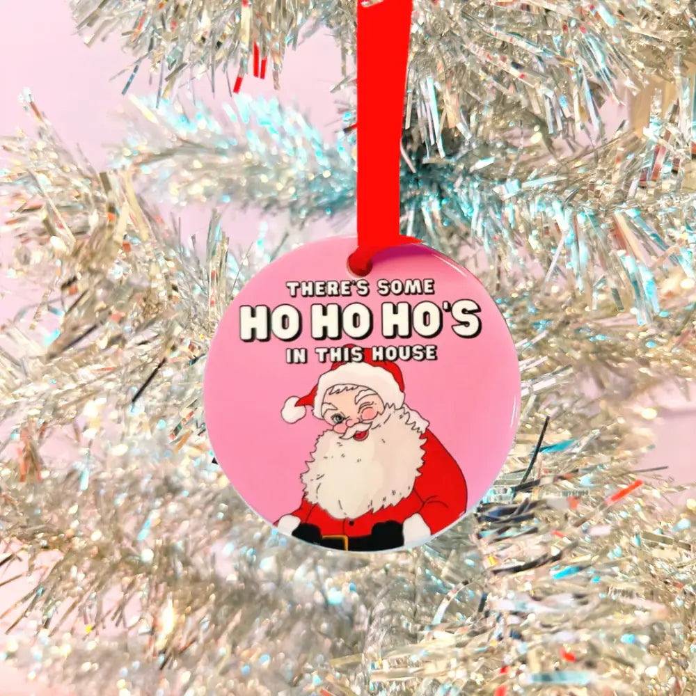 Ho Ho Ho's Holiday Ornament - PABOOM