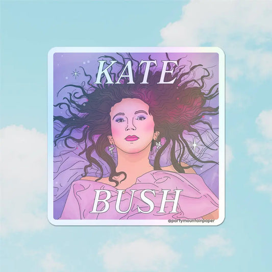 Party Mountain Paper co. - Kate Bush Holographic Sticker