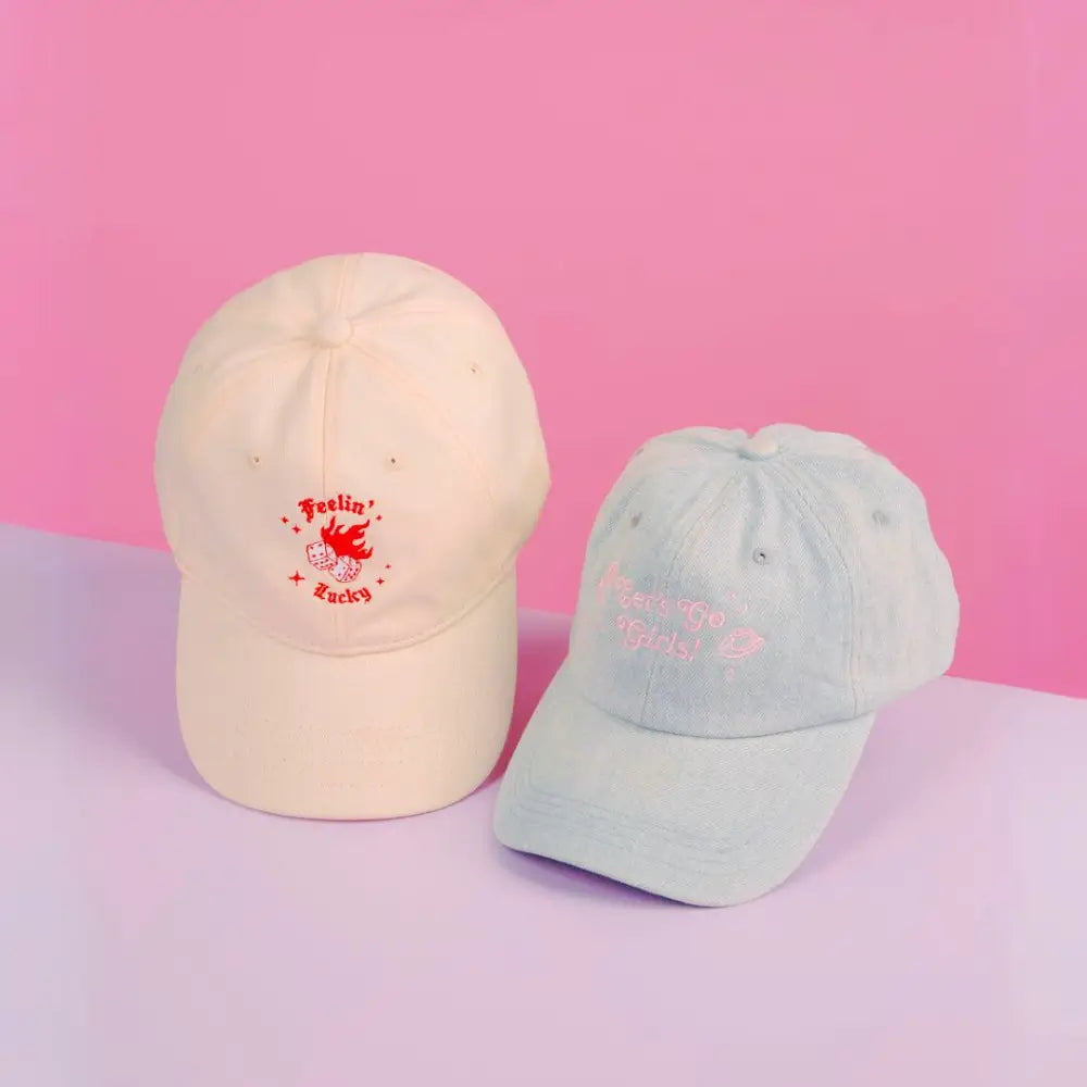 Let's Go Girls Baseball Dad Hat - PABOOM