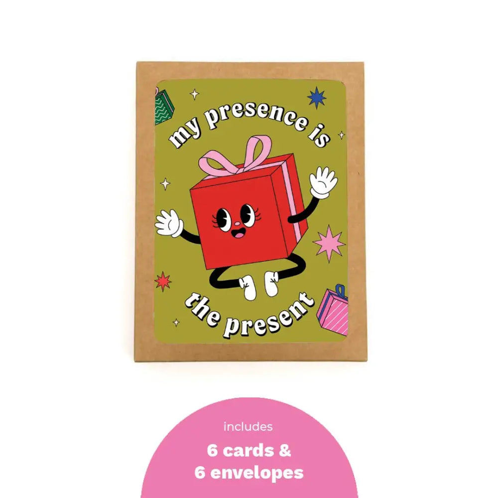 My Presence Present Card - PABOOM