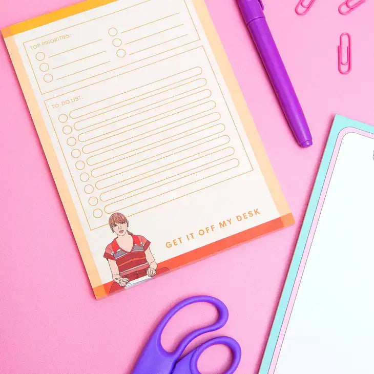 Off My Desk Notepad - PABOOM