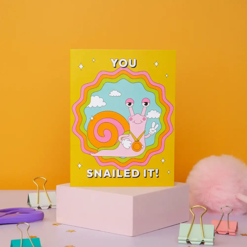 Snailed It! Card - PABOOM