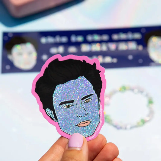 Sparkle Edward Holographic Sticker - PABOOM