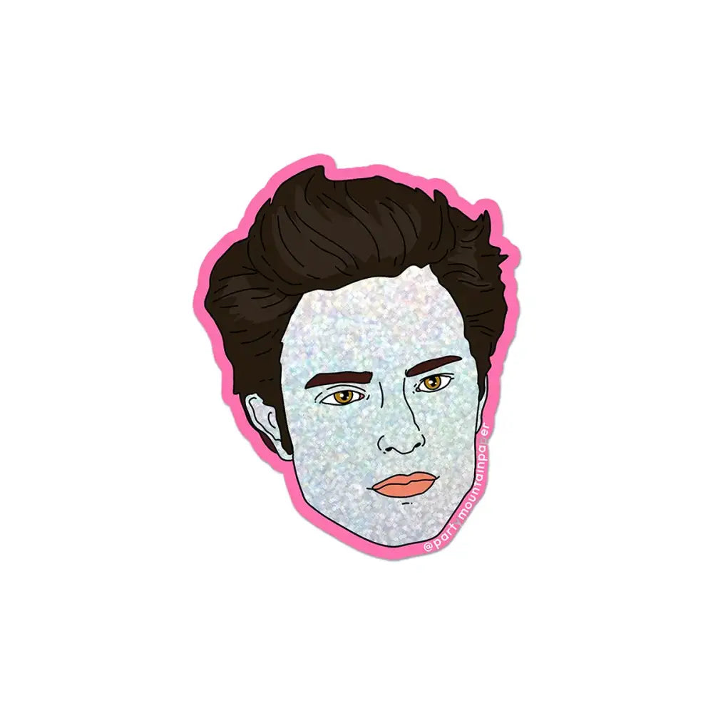 Sparkle Edward Holographic Sticker - PABOOM
