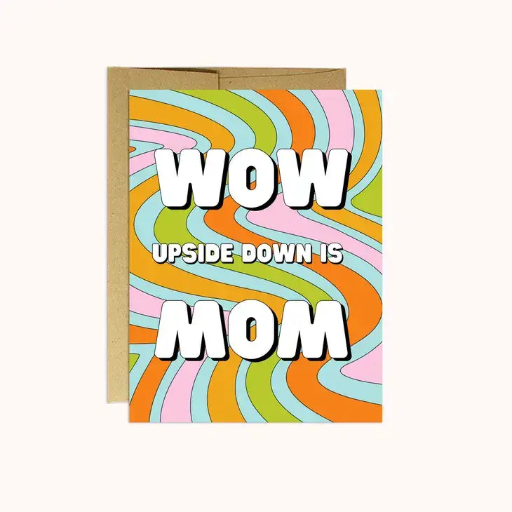 Wow Mom Mother's Day Card - PABOOM