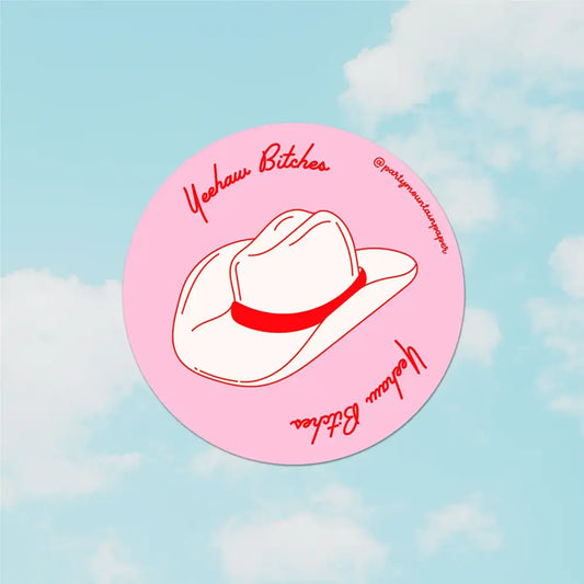 Yeehaw Bitches Sticker - PABOOM