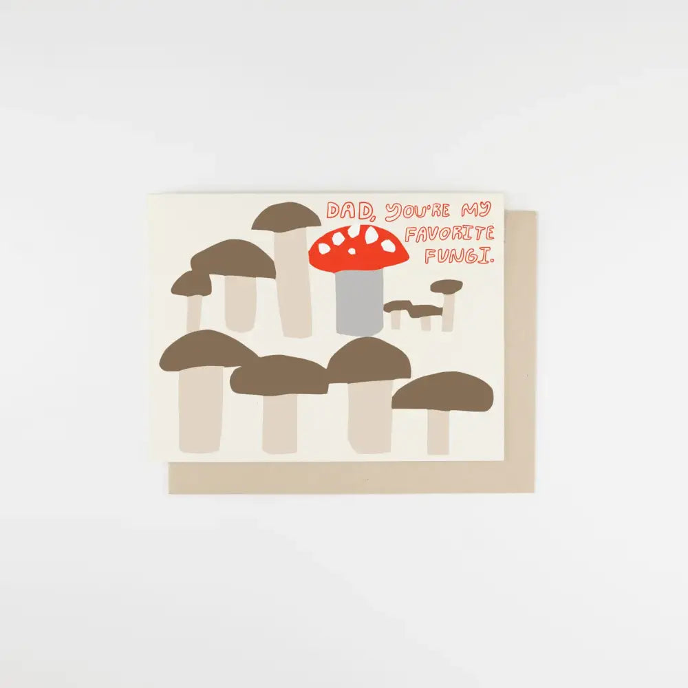 Fungi Dad Card - PABOOM