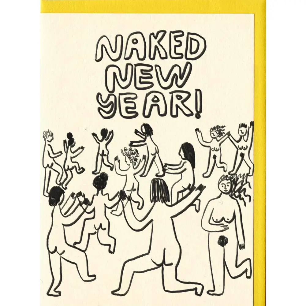 Naked New Year Box Card Set - PABOOM