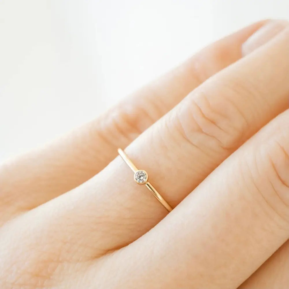 PETITE GOLD - Forever Ring
