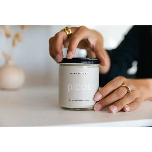 Picot Candle Honey Tobacco Sand - PABOOM
