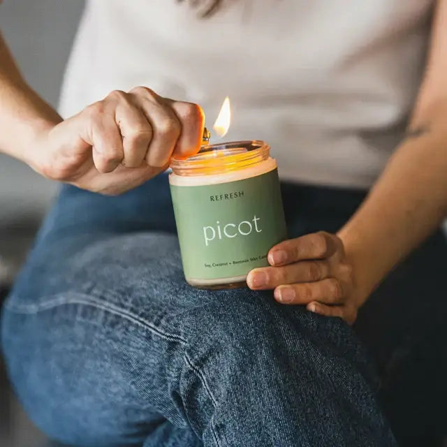 Picot Candle Refresh - PABOOM