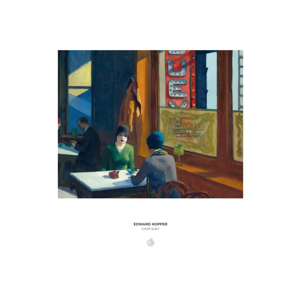 Pomegranate - Edward Hopper: Chop Suey 1000-Piece Jigsaw Puzzle