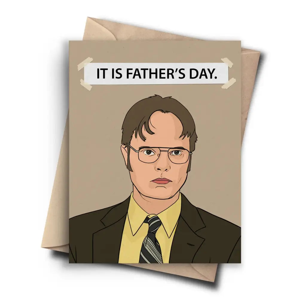 Dwight Father's Day Card - PABOOM