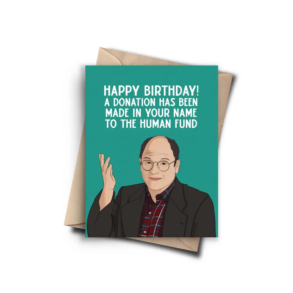 Pop Cult Paper - Funny Seinfeld Birthday Card - Culture